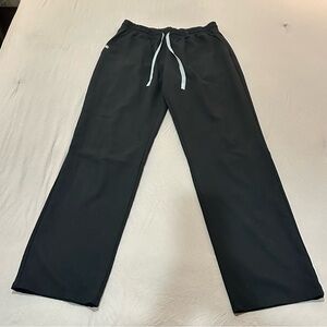 Figs scrubs Black scrub pants - women size L
